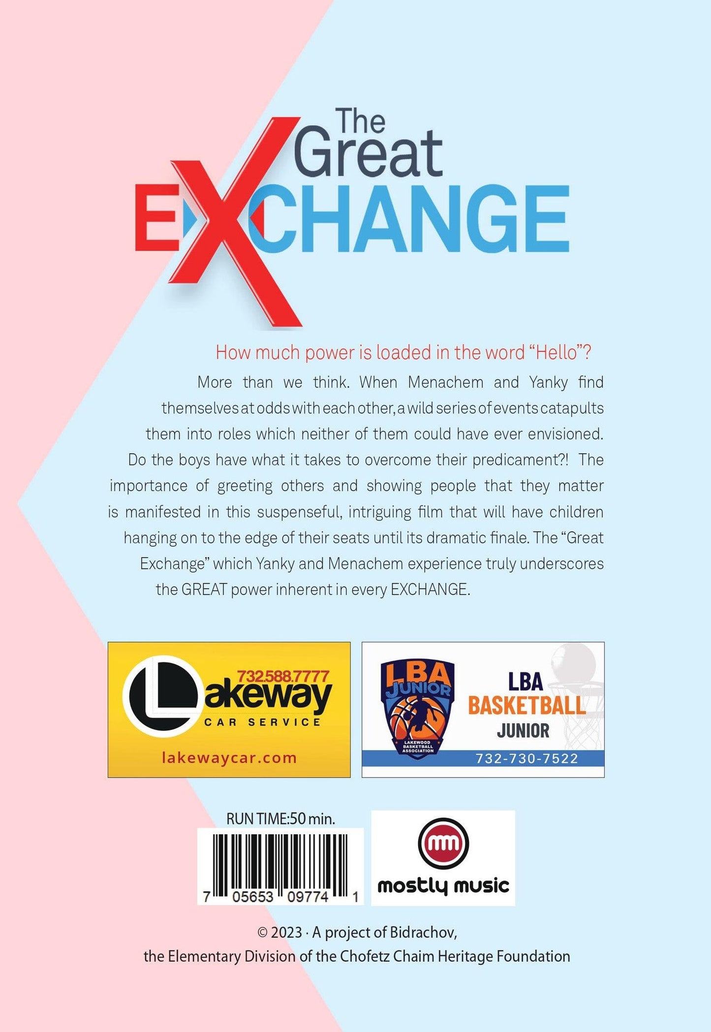 Chofetz Chaim Heritage Foundation - The Great Exchange (Video)