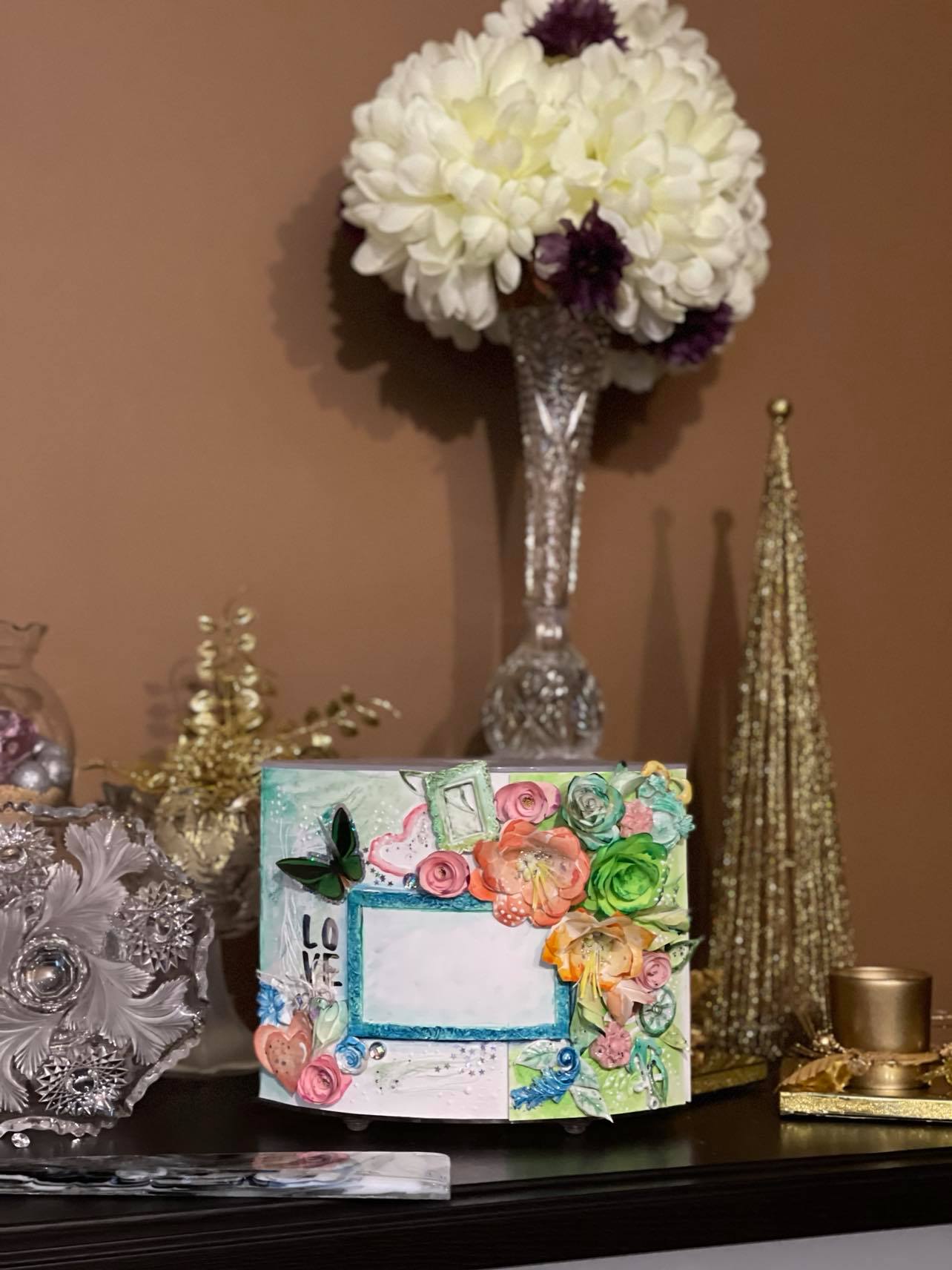 How to design a Mixed media Lamp shade design - US warehouse only